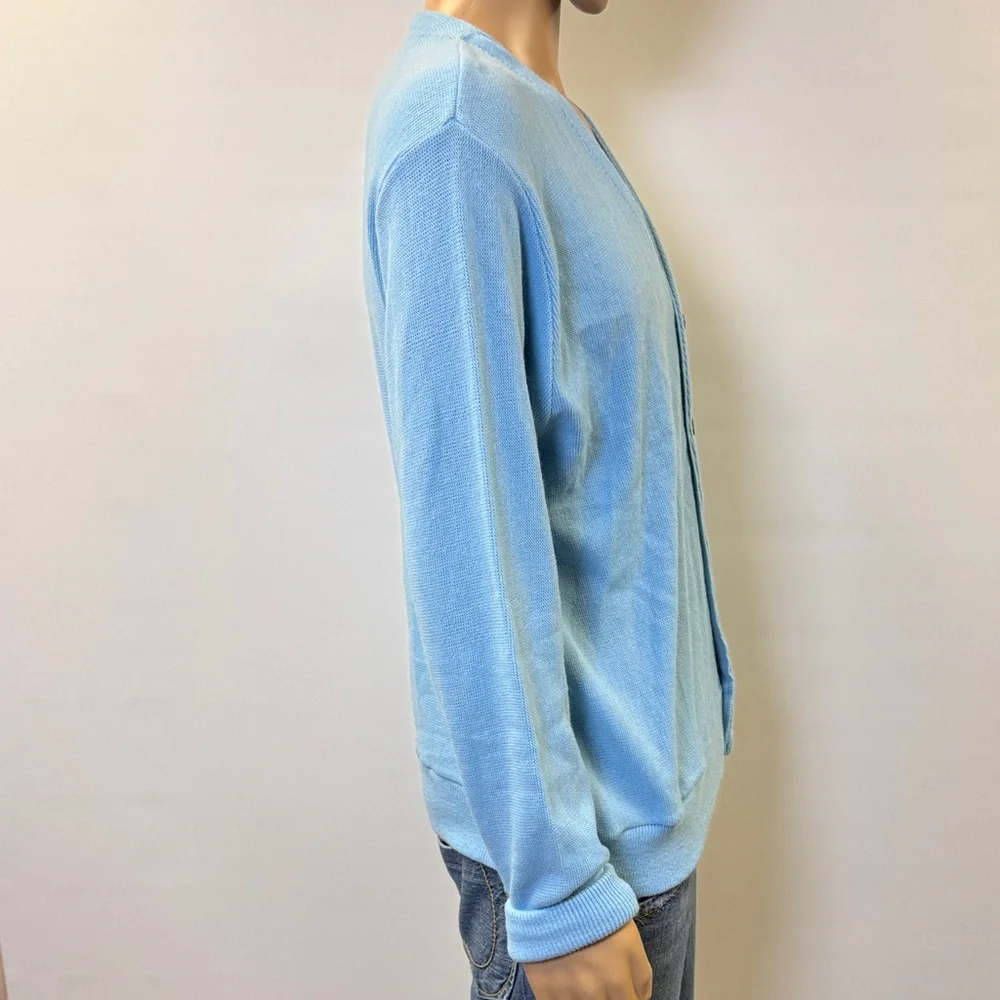 Vintage Arrow Light Blue Cardigan Size XL